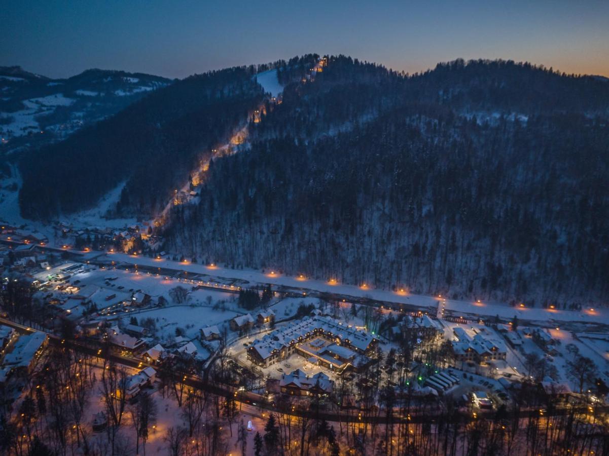 Szczawnica Park Resort & Spa Esterno foto View of the resort town of Krasnaya Polyana