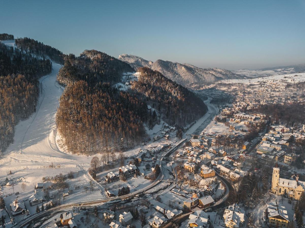 Szczawnica Park Resort & Spa Esterno foto Aerial view of the town